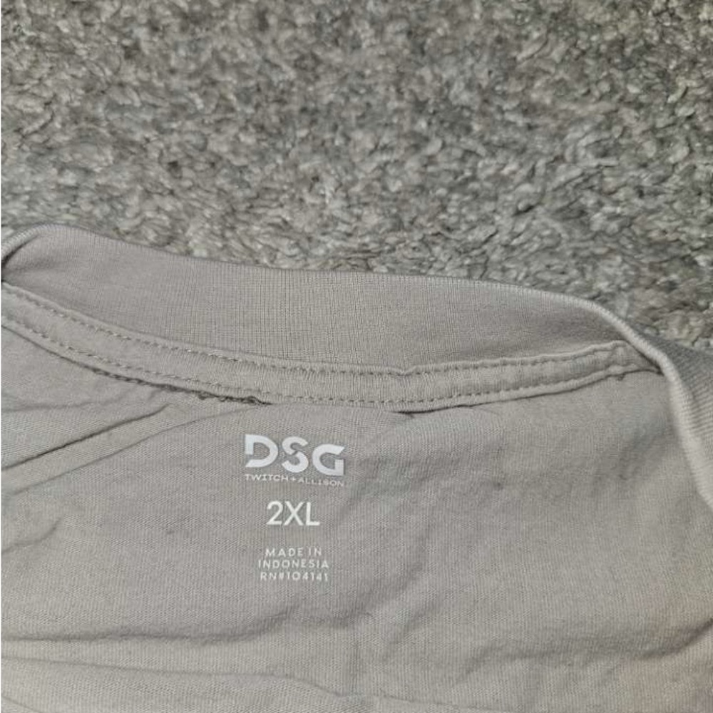 DSG Light Gray 2XL Tee